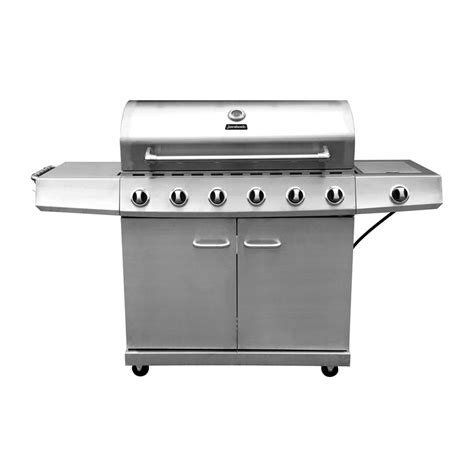 jumbuck 6 burner stainless steel hooded barbecue with cabinet|jumbuck 6 burner hot plate.